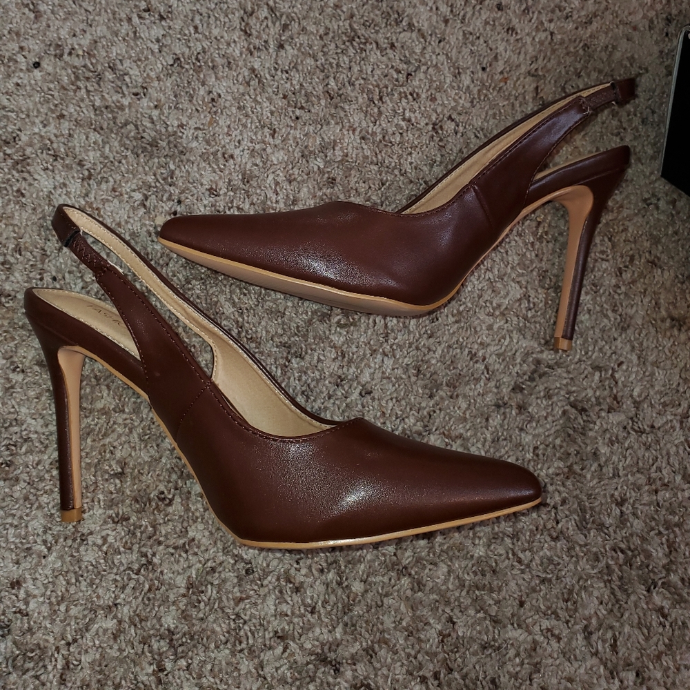 Chocolate brown heels FASHIONNOVA